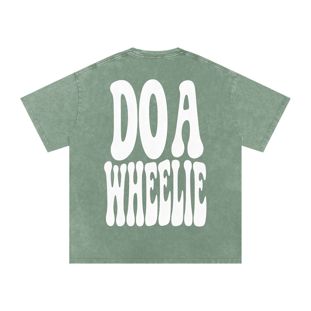 Mens Matcha “Do A Wheelie!” Oversized T-Shirt