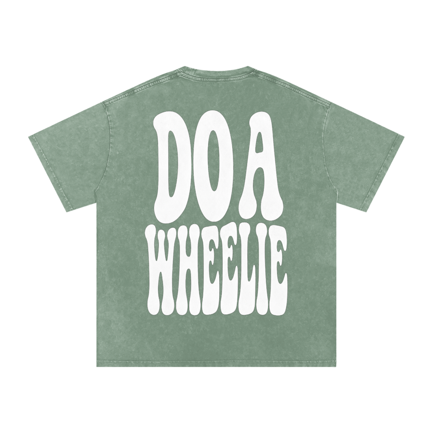 Mens Matcha “Do A Wheelie!” Oversized T-Shirt