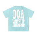 Mens Cyan “Do A Wheelie!” Oversized T-Shirt