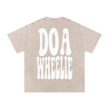 Mens Beige “Do A Wheelie!” Oversized T-Shirt