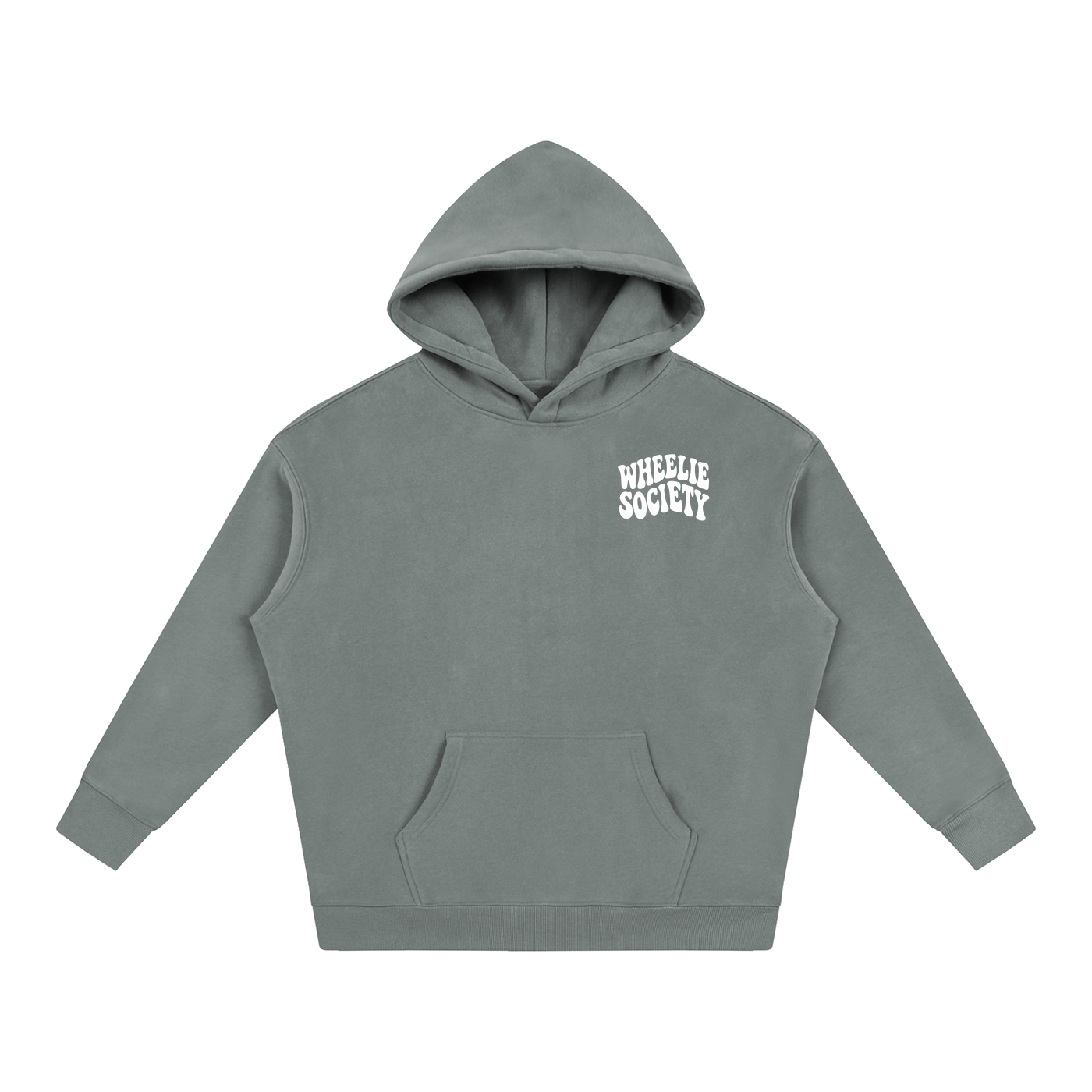 Mens Concrete “Do A Wheelie!” Oversized Hoodie