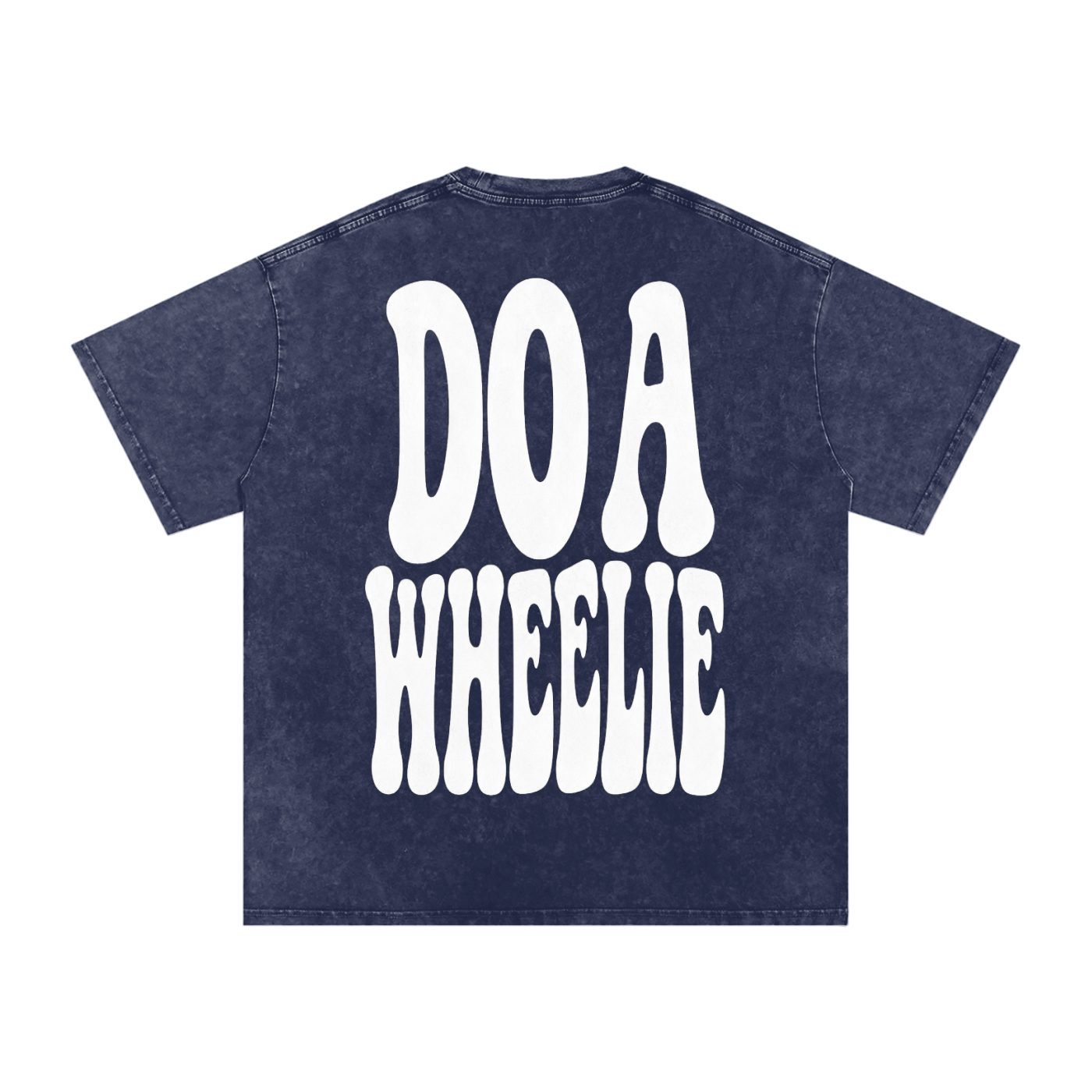 Mens Midnight “Do A Wheelie!” Oversized T-Shirt